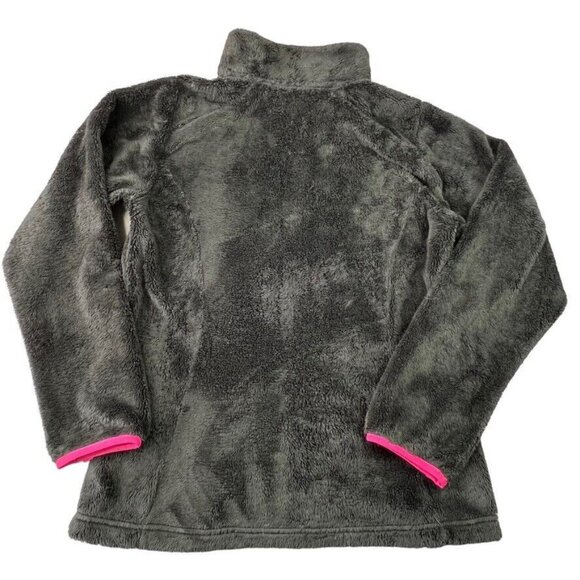 The North Face Girls Osolita Jacket Size XL Black‎ Pink - Fleece Lining Only! - Picture 2 of 10